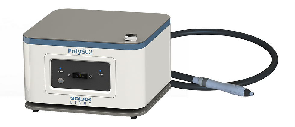 Solar Light Poly602 with fiber cable